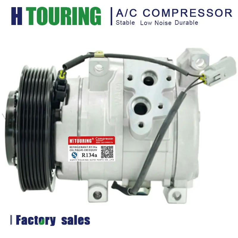 

For Toyota Innova Ac Compressor Hilux Fortuner 2.0 10S15C BC447260-8561 447260-8561 88310-0k010 4472608561 883100k010 4472608561