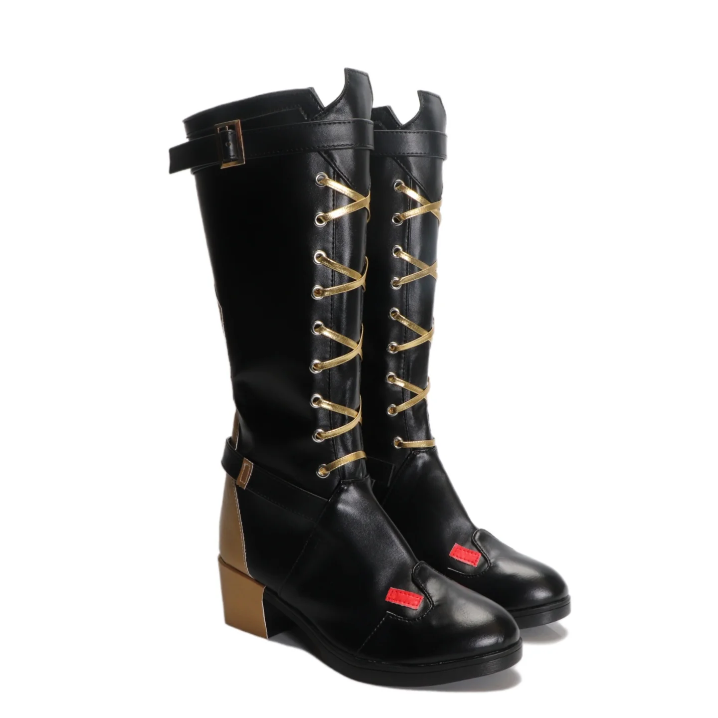 OW Ashe 코스프레 애니메이션 부츠 여성 역할 놀이 신발 여성 할로윈 카니발 신발