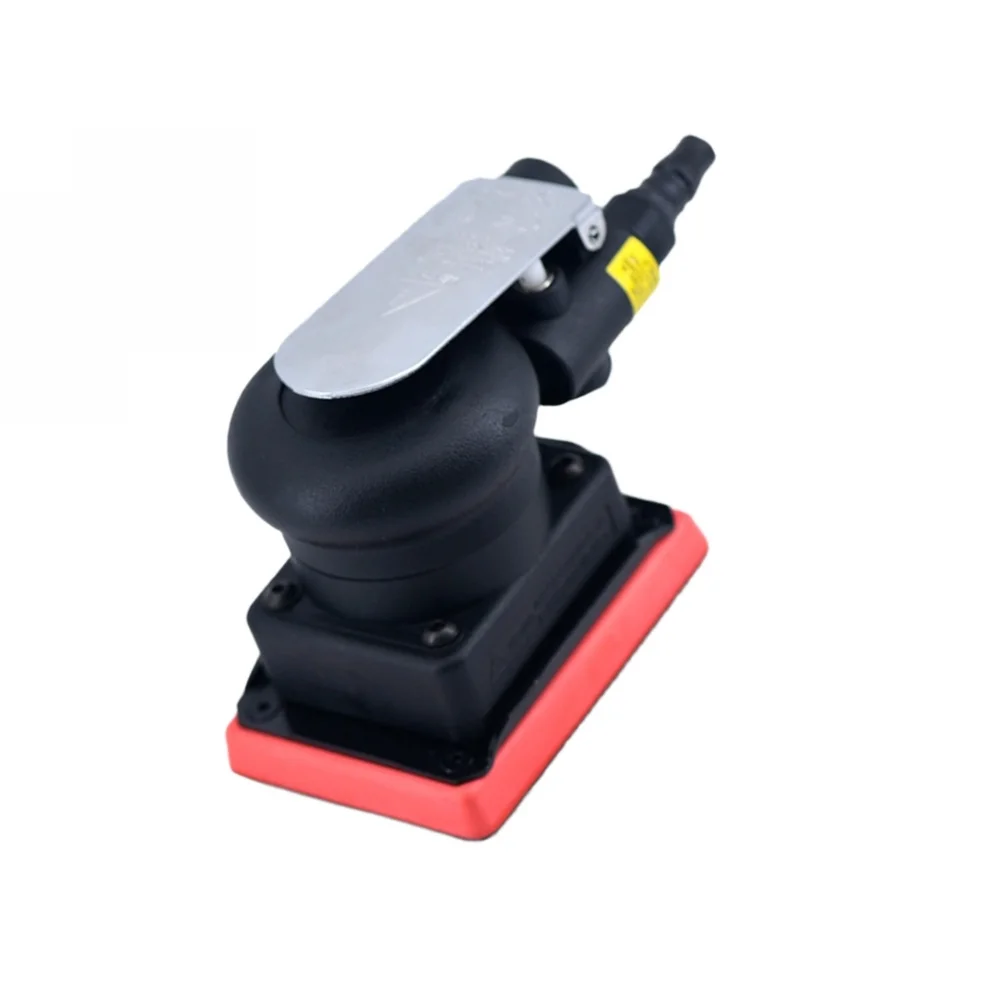 75x100mm Dry Grinder with Square Sanding Pad and Eccentric Motion for Targeted For Metal Blending and Smoothing Tasks