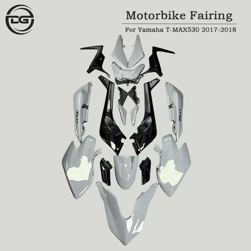 

Motorcycle TMAX530 2017-2018 ABS plastic fairing kit, suitable for Yamaha T-MAX530 TMAX 530 17-18 body protective housing fairin