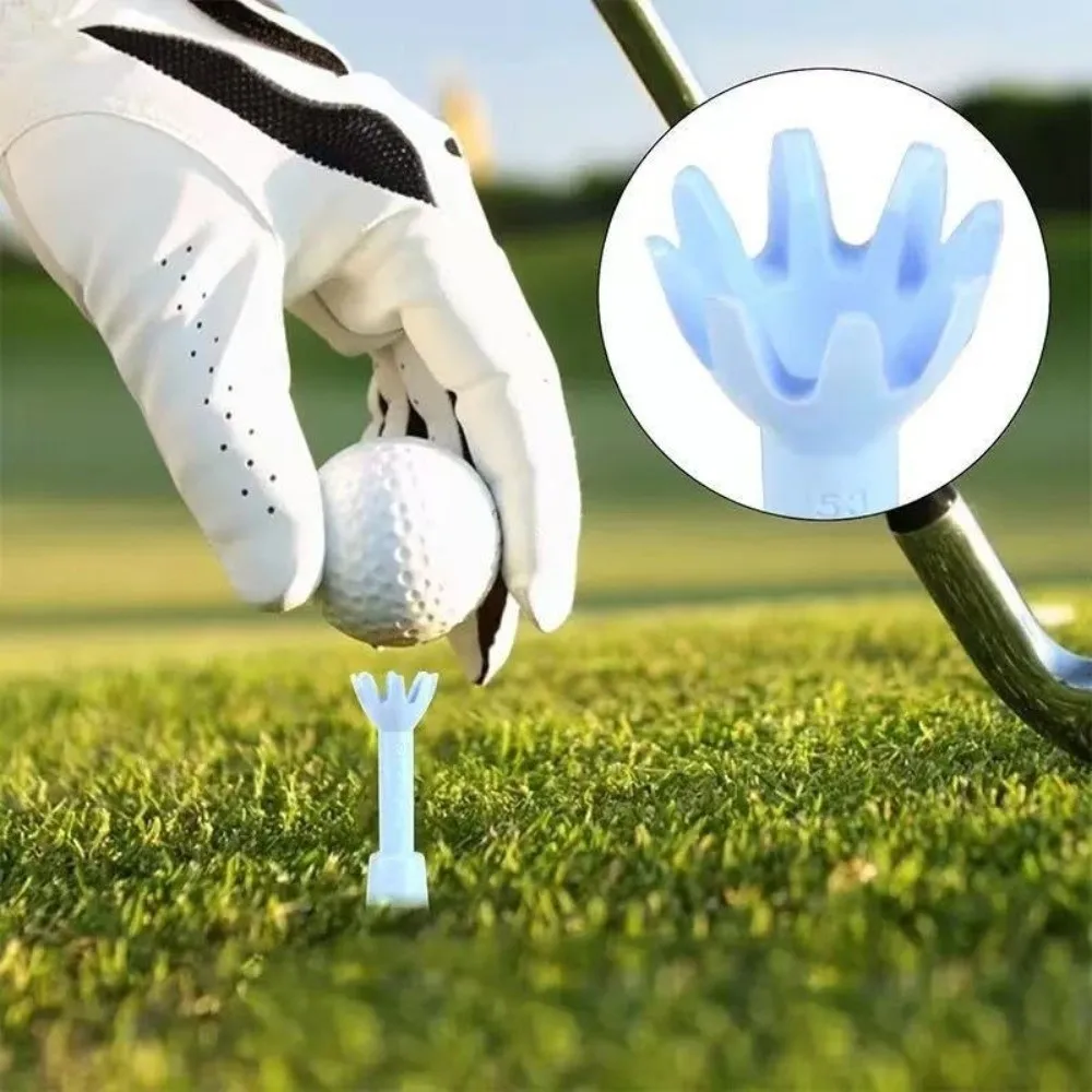 New 2.1-2.9 Inch Golf Tees for Mat Rotating Adjustable Height Rubber Golf Tee Unbreakable Reusable Golf Tee Holder for Practice