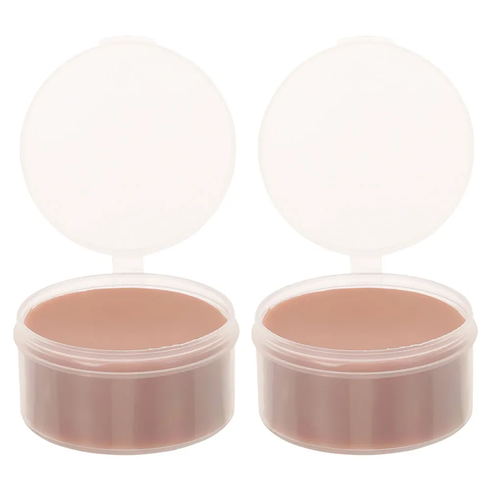 

2pcs Film Special Effects Makeup Skin Wax Scar Repair Nose Shaping Longlasting Body Paint Halloween Cosplay Fake Wound