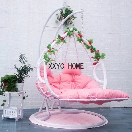 Princess hanging basket, rattan chair, rocking , hammock, balcony, swing, bird's nest, outdoor lazy