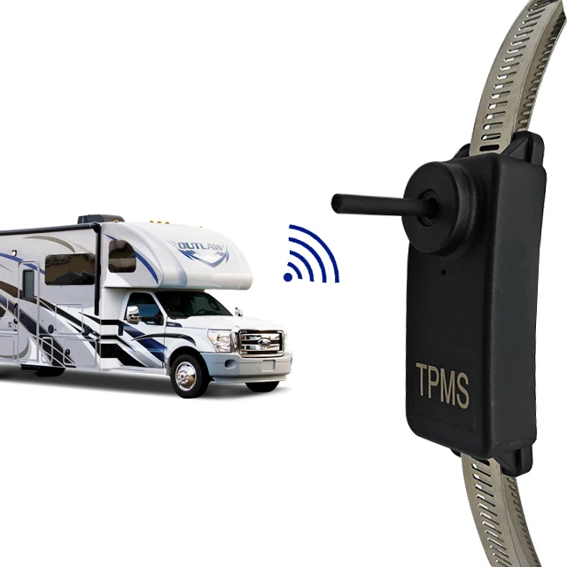 

truck TPMS bind sensor Tyre Pressure Monitoring System Tire Alarm Warning For IOS & Android 2.4GHz 6 wheels