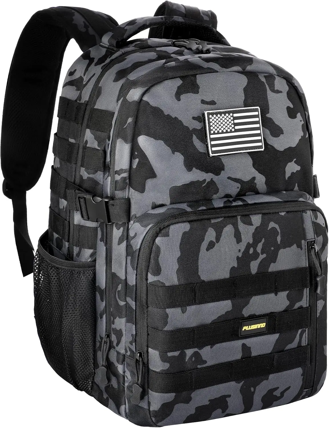 

Тактический рюкзак 40 л, водонепроницаемый, военная сумка MOLLE для мужчин, для ноутбука и пешего туризма