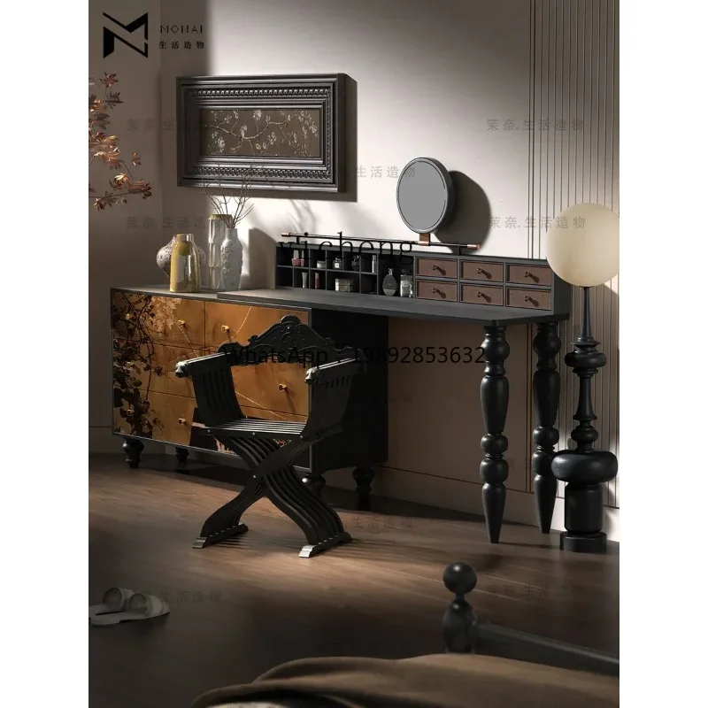 GZ-1 Living Room Six Chest Cabinet Household Living Room Decorative Cabinet Bedroom Solid Wood Dresser Aisle Locker Order Furnit