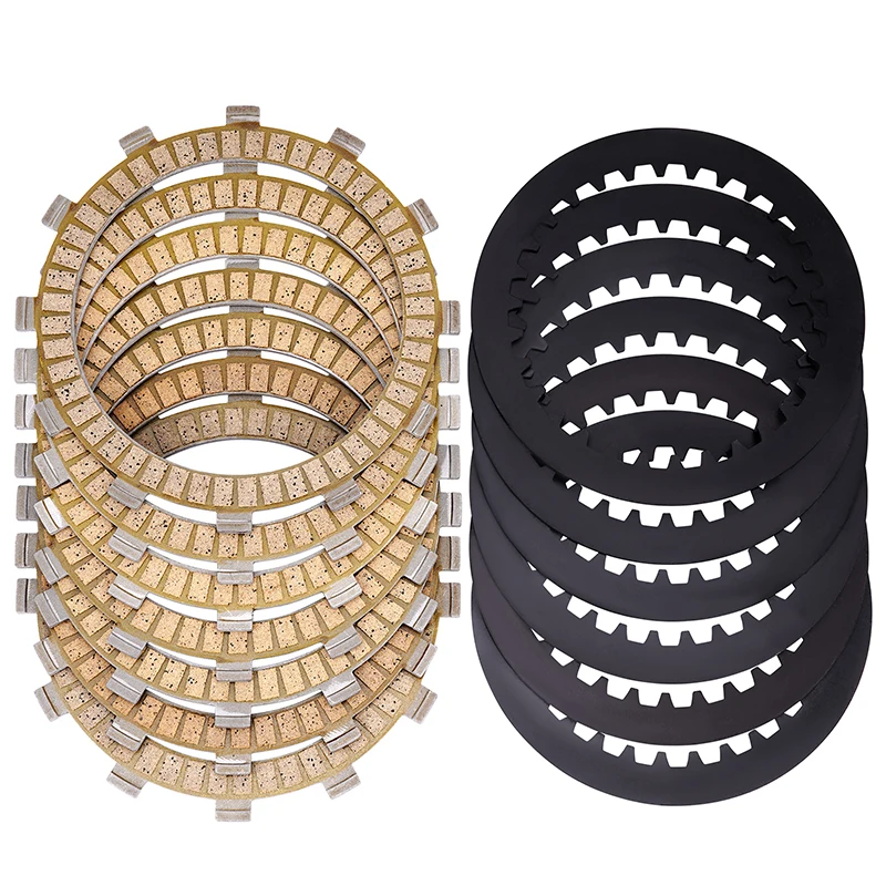 13pcs Motorcycle Clutch Friction & Steel Plates, OEM# 47032011000 47032010000