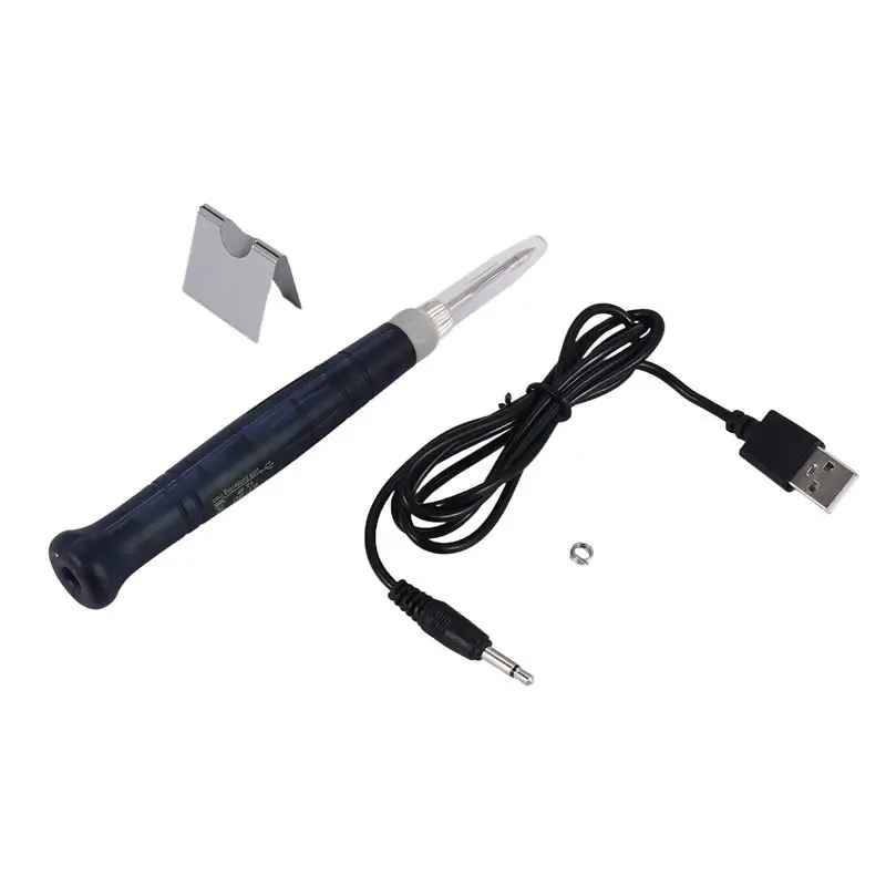 

Паяльник HOTA43T 5V USB, профессиональный электрический инструмент для пайки с индикатором, ручкой и подогревом, для ремонта BGA