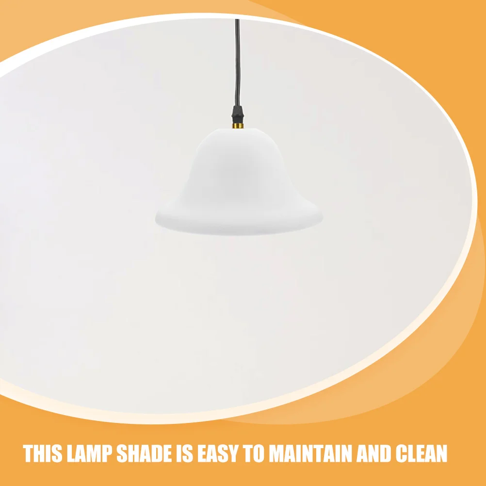 غطاء مصباح بلاستيكي على شكل قبعة صغيرة، غطاء خفيف فريد من نوعه لديكور المنزل، غطاء مصباح مكتبي سهل التنظيف، استبدال عاكس الضوء البلاستيكي