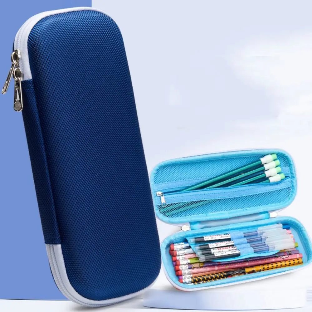 Large Capacity Pencil Cases Multi-function Waterproof Stationery Storage Box Wear-resistant High Quality Zipper Pencil Bag