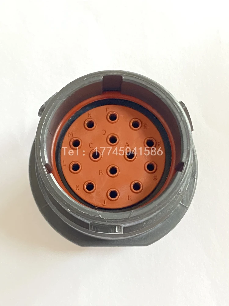 HDP24-18-14PE DEUTSCH Automotive Connector 14P Circular Plug Male Terminal Sheathed Socket