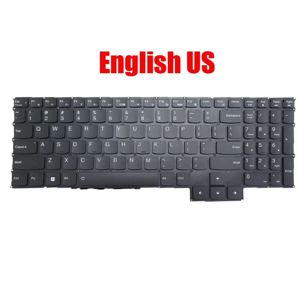 Imagem -03 - Teclado Portátil com Retroiluminação para Lenovo Lenovo Legion s7 16aph8 s7 16irh8 82y4 82y3 Inglês us Reino Unido uk Japonês jp ja Novo