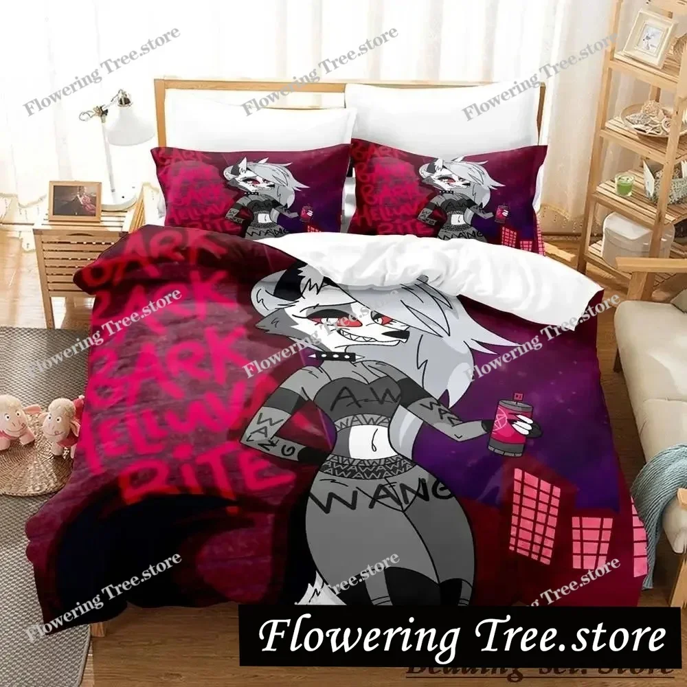 

Loona Boss Bedding Set Single Twin Full Queen King Size Bed Set Adult Kid Bedroom Duvetcover Sets Anime Parure De Lit Bed