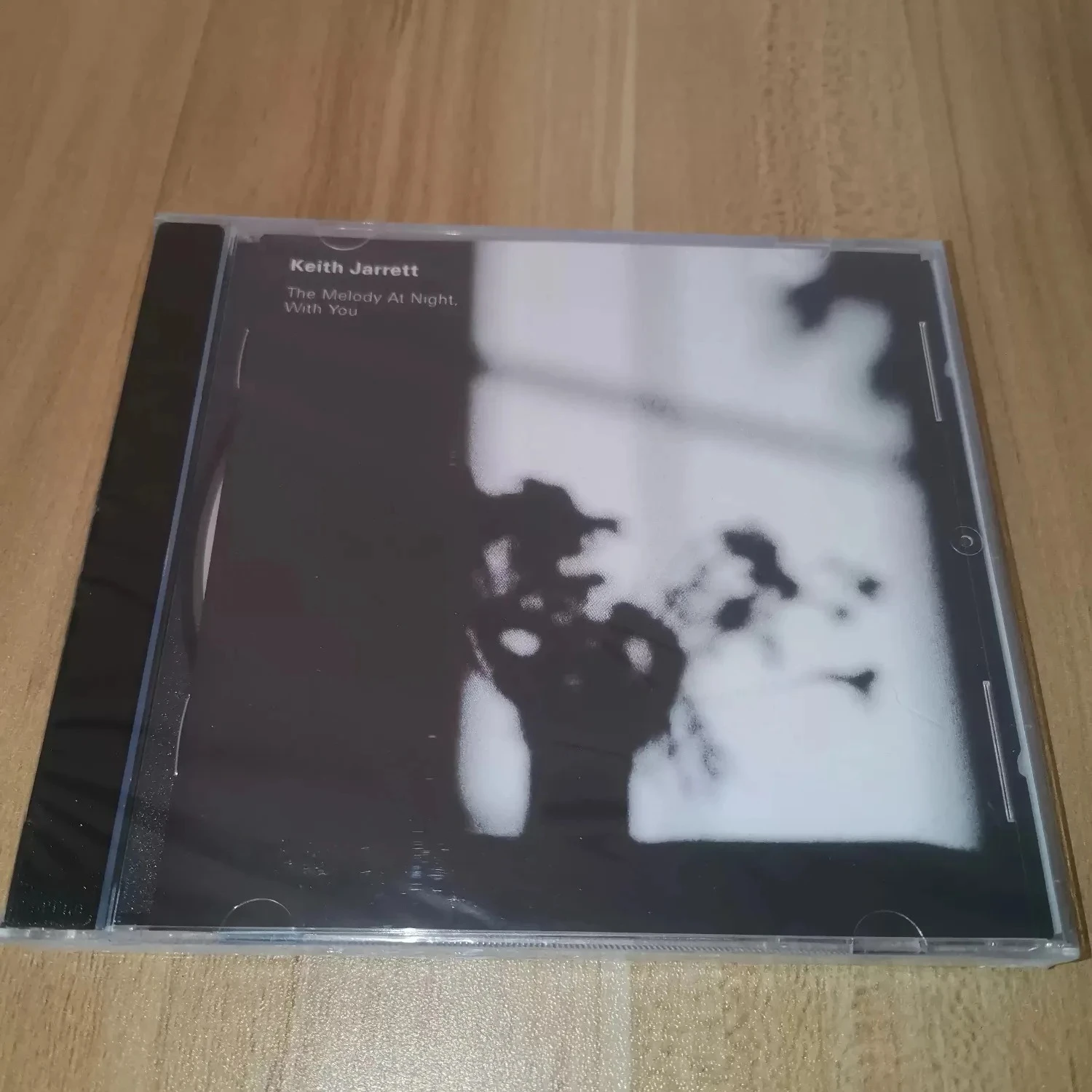 Improvisations-Jazz-Klavier-Audio-CD Hochkontrast-Monochrom-Abstrakte-Licht-Schatten-Kunst Premium HiFi Physische Musik