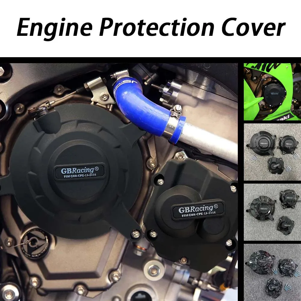 

ZX10R Motorcycles Engine Cover For Kawasaki ZX-10R ZX 10R 2011 - 2025 Secondary Protection Engine Cover Set