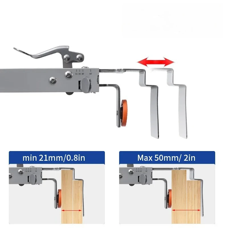 Fast Press Drawer Clamp, Panel Adjustable Telescopic Woodworking Special Installation Panel Auxiliary Fixed Clamp Holder