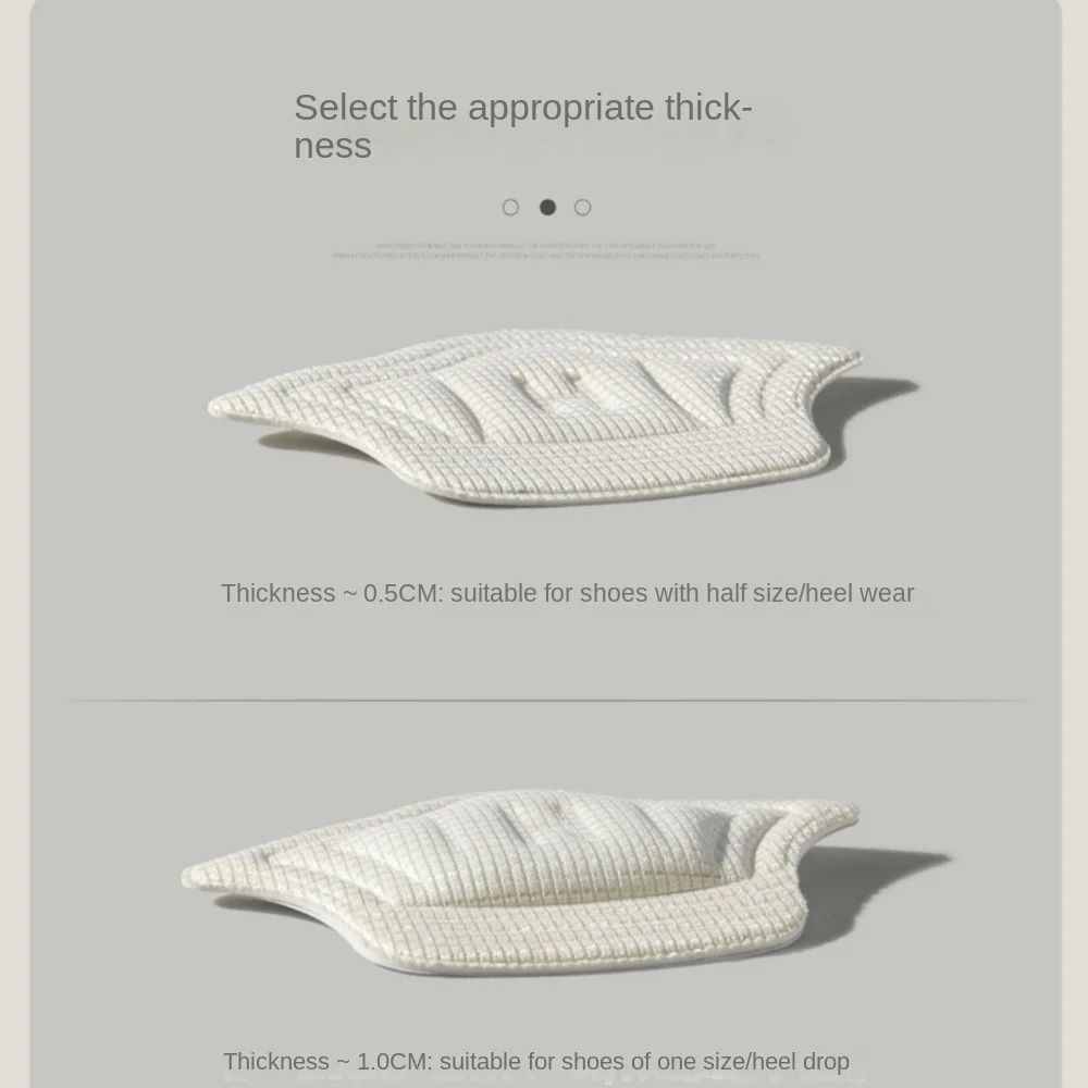 Back Sticker Antiwear Insole Cushion Lightweight Heel Pads Adjustable Protector Feet Pad for Sport Shoes