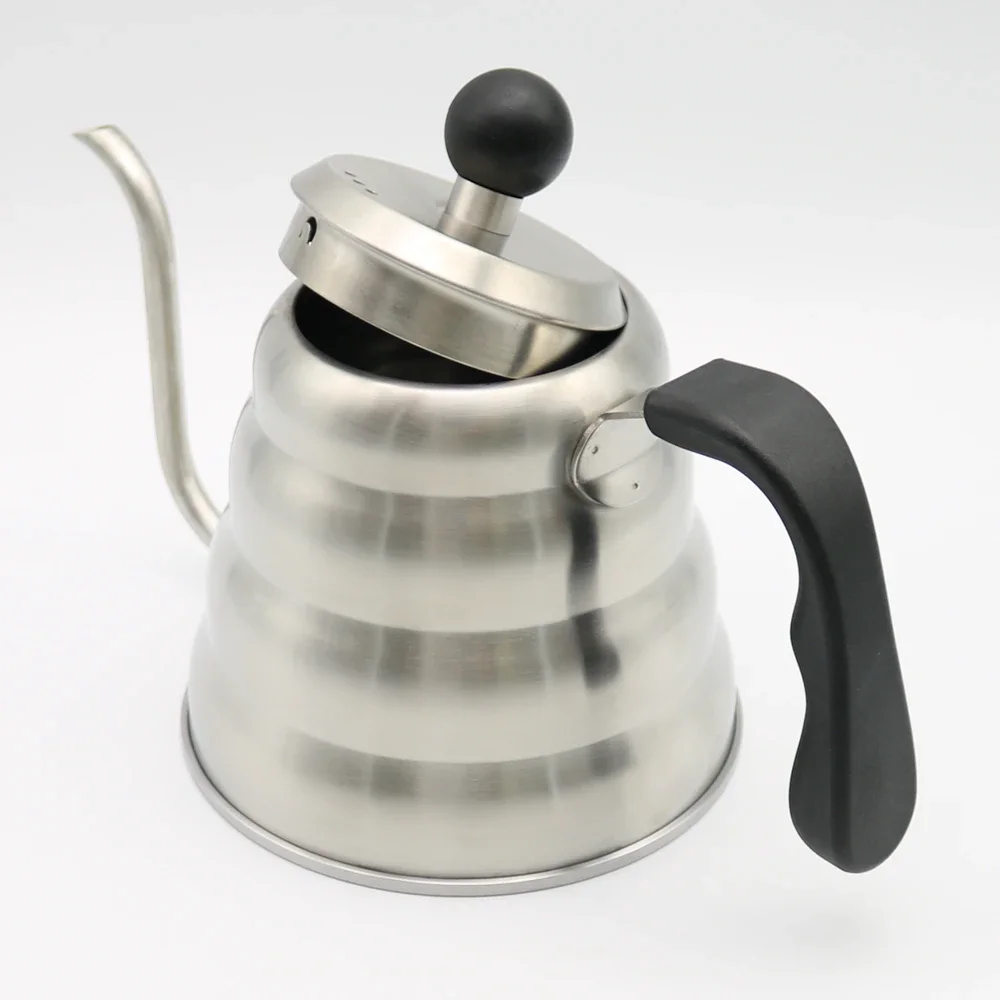 2018 New 1200ML Stainless Steel  Drip Kettle with thermometer Home use tea pot Barista Coffee Tool