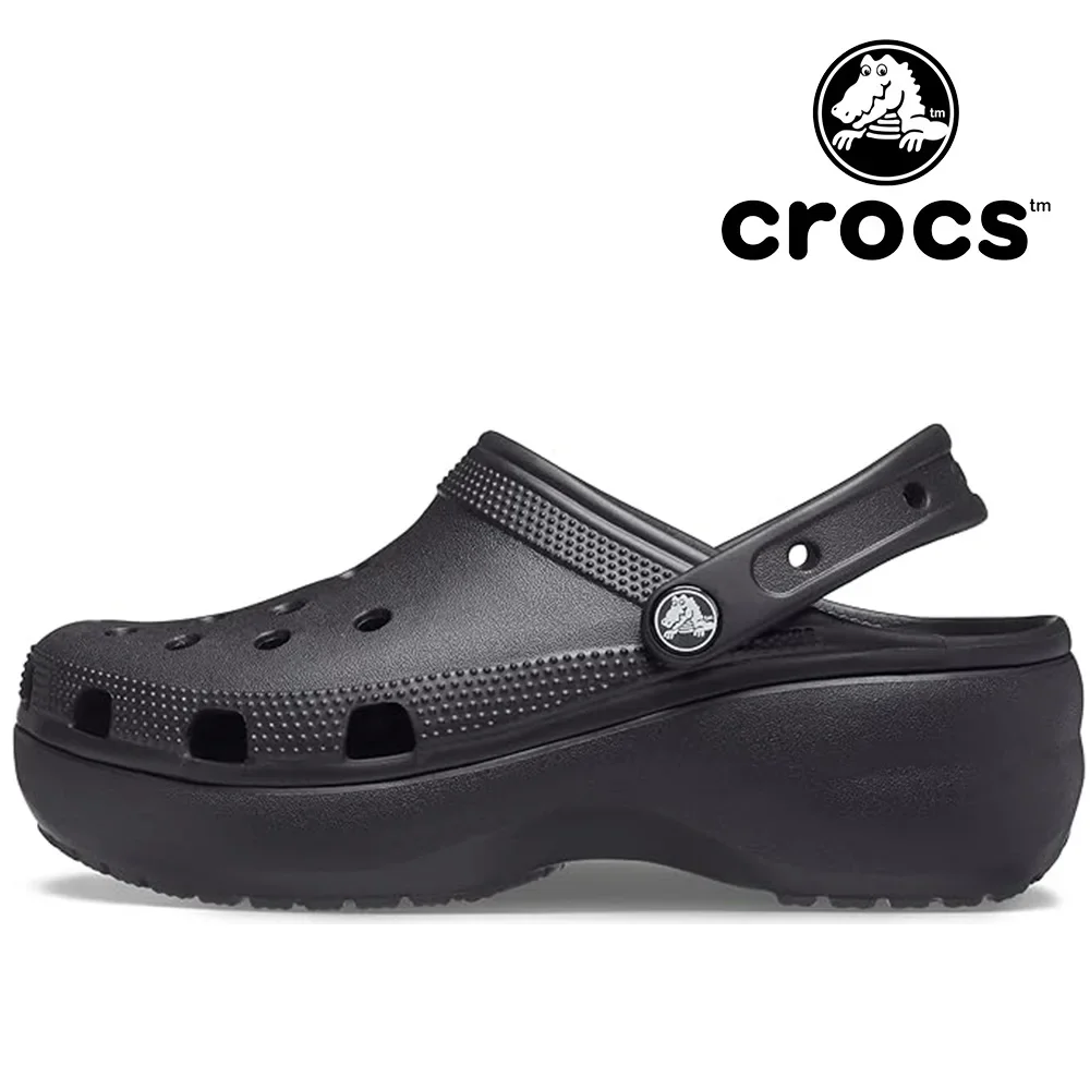 Женские классические сабо на платформе Crocs 206750