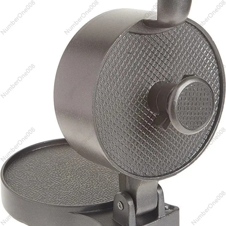 Manual Hamburger Press Patty Maker, Adjustable Thickness Aluminum Meat Mold for Home Kitchen, Non-Stick Handheld Burger Tool