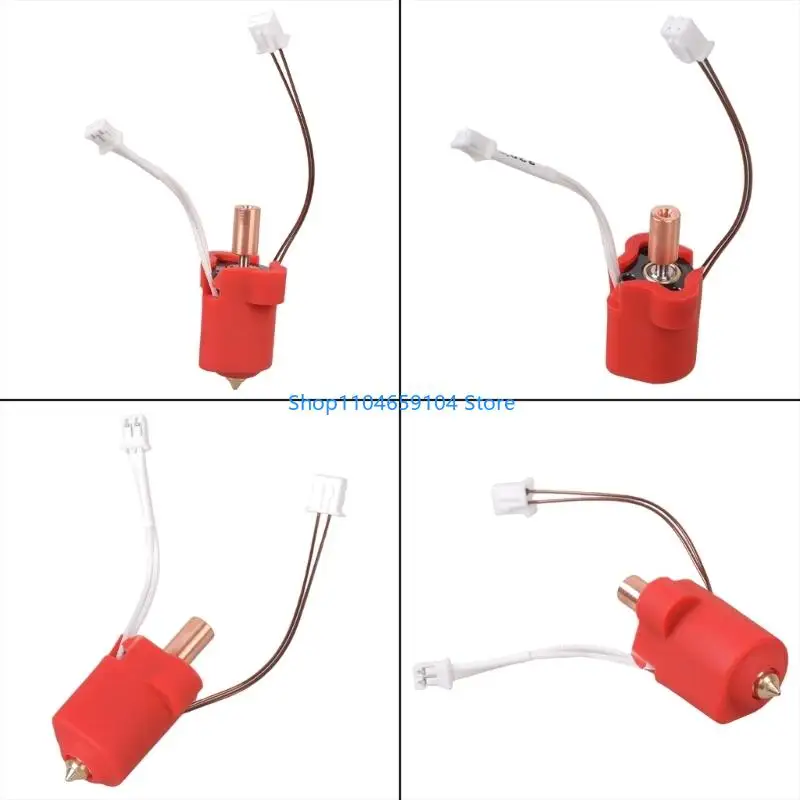 

Ceramic Heating Block High Tem Throat Tube Hotend Heat Block for 3 V3KE