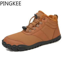 PINGKEE VENOCON Wide ToeBox Barefoot Athletic scarpe minimaliste uomo donna inverno neve piedi termici stivali Sneakers calzature uomo