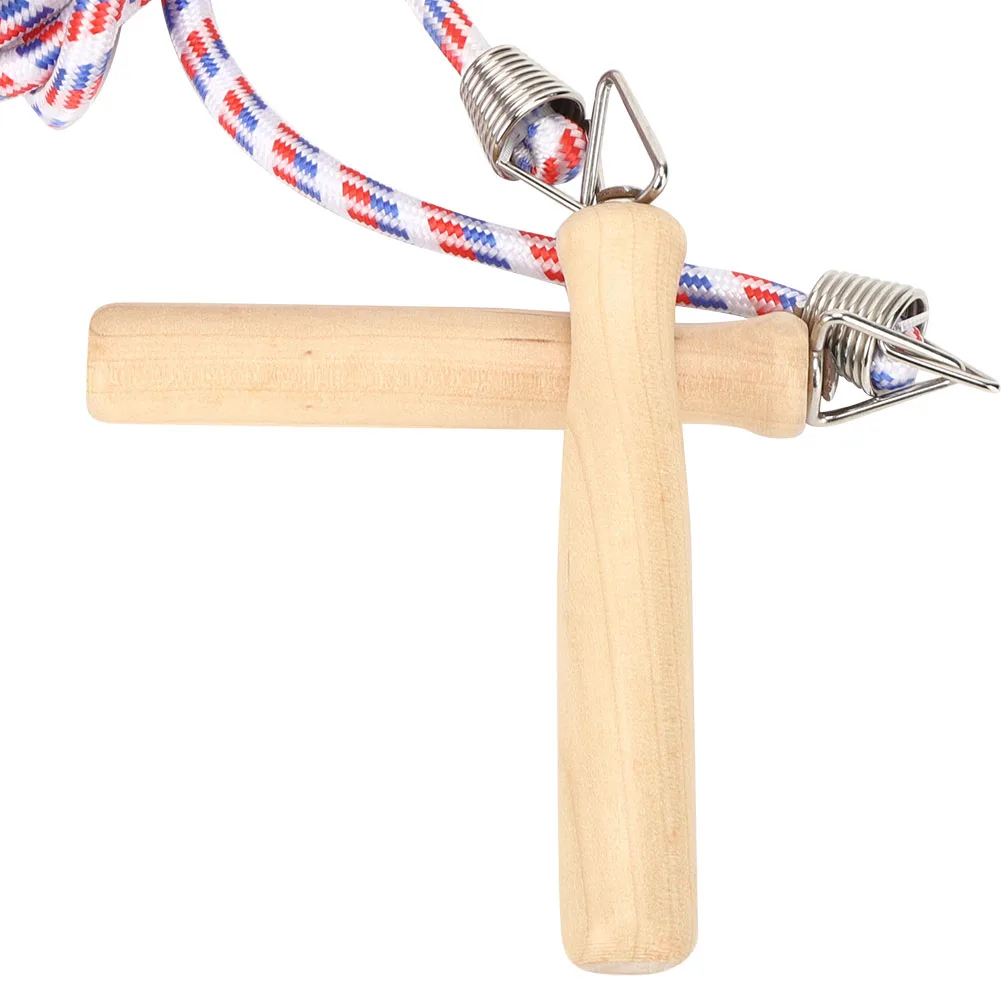 Skipping Rope Easy  Cotton Weaving Long Enough Good Elasticity Jump Ropes Environmentally Friendly for Outdoor Sports