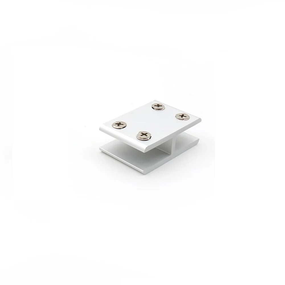 Clamp Clips Glass Clip Hand Tool Accessories 4 Types Aluminium Brackets Aluminum Natural Color Bracket for durable