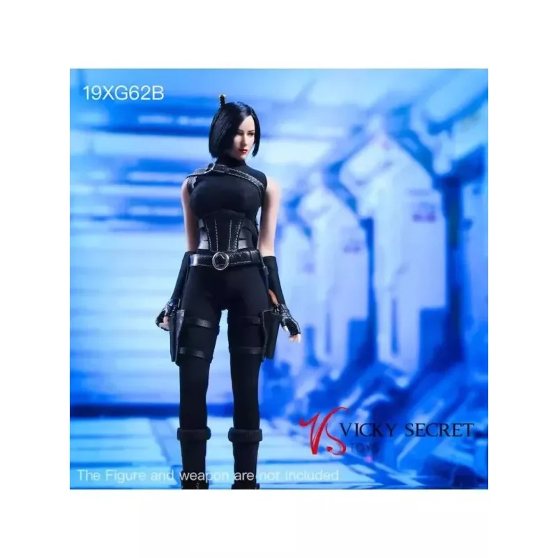 VSTOYS 1/6 Nero Bianco Phoenix Assassino Femminile Tuta Stretta Set Vestiti Modello 19XG62 Misura 12 "PH TBL Action Figure Corpo Bambole
