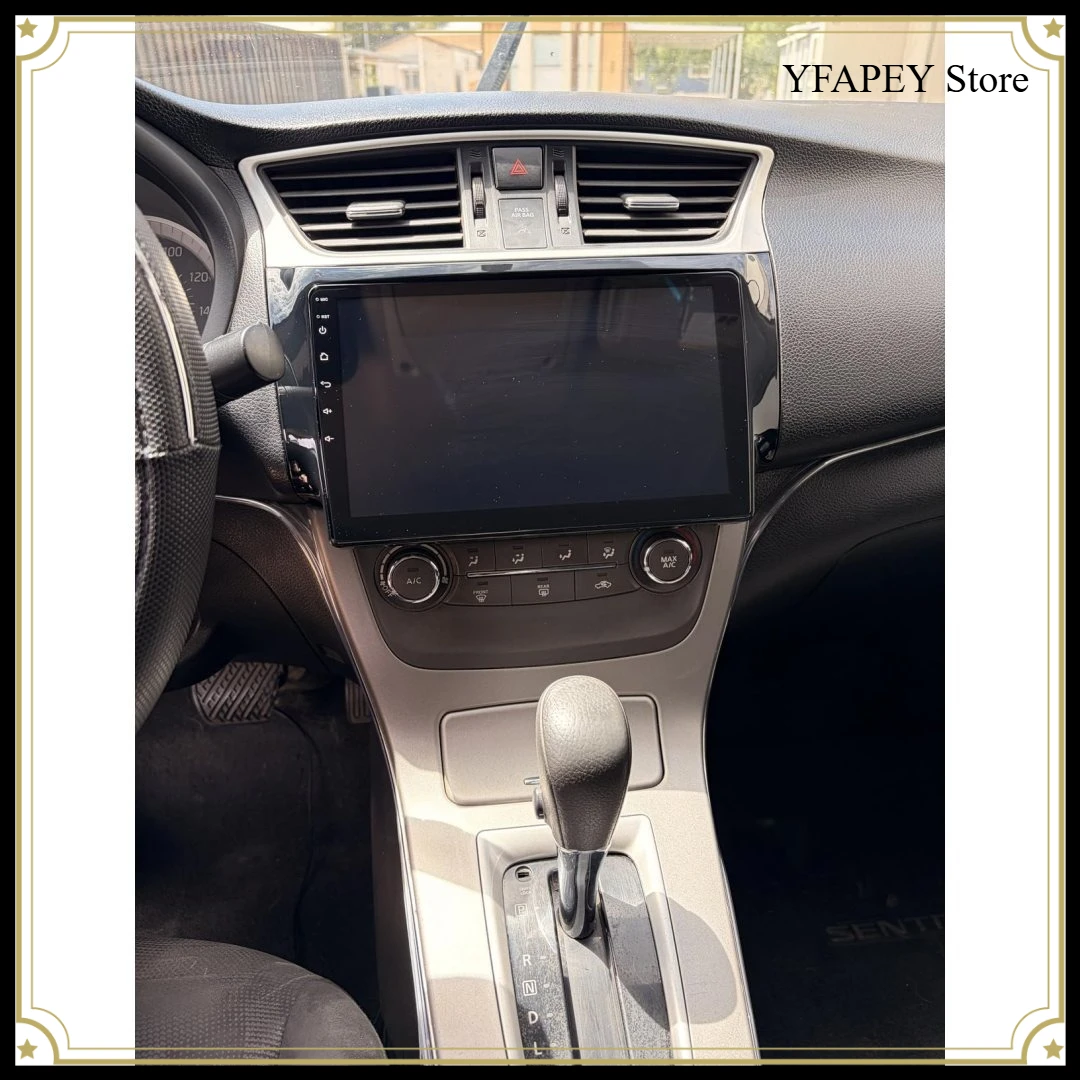 

10 Inch Android 15 Car Navigation Multimedia Player, 2+64G with CarPlay Android Auto Camera for Nissan Sylphy 2013-2018