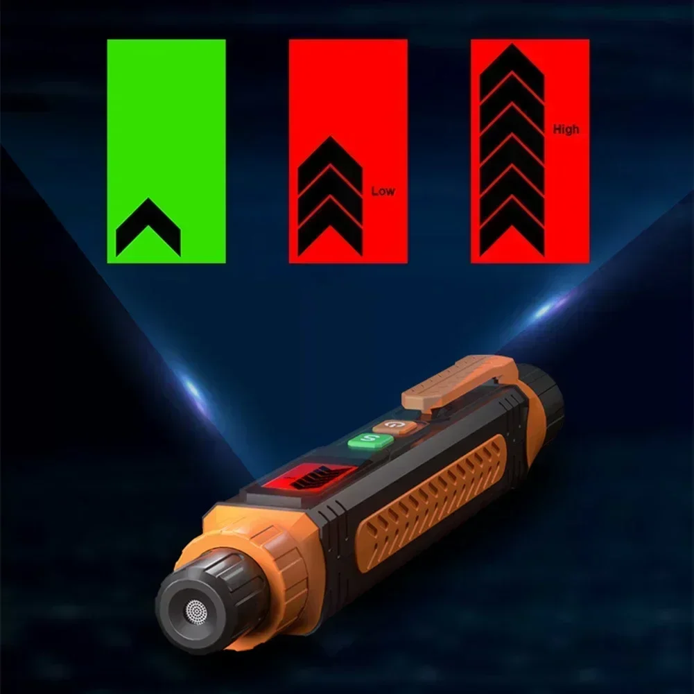 

Звуковой световой детектор сигнализации Ручной детектор утечек, как показано на рисунке Портативный детектор газа Экономичное решение