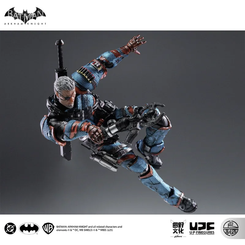 LPZZ ROUNO CUEURE DC002 1/12 Deathstroke Arkham Knight وحدة نهائية متحركة باتمان تحصيل نموذج عمل أنيمي الشكل لعبة