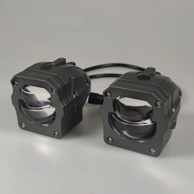 

180W External Waterproof Dual Beam LED Headlight Module Lens Moto Road Cutoff Light for Electric Vehicle Car Accessories