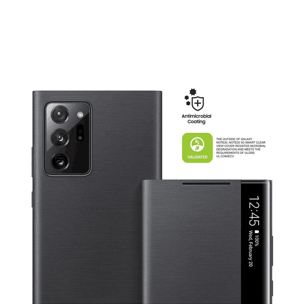 For Samsung Galaxy Note 20 Ultra 5G Clear View Cover For Galaxy