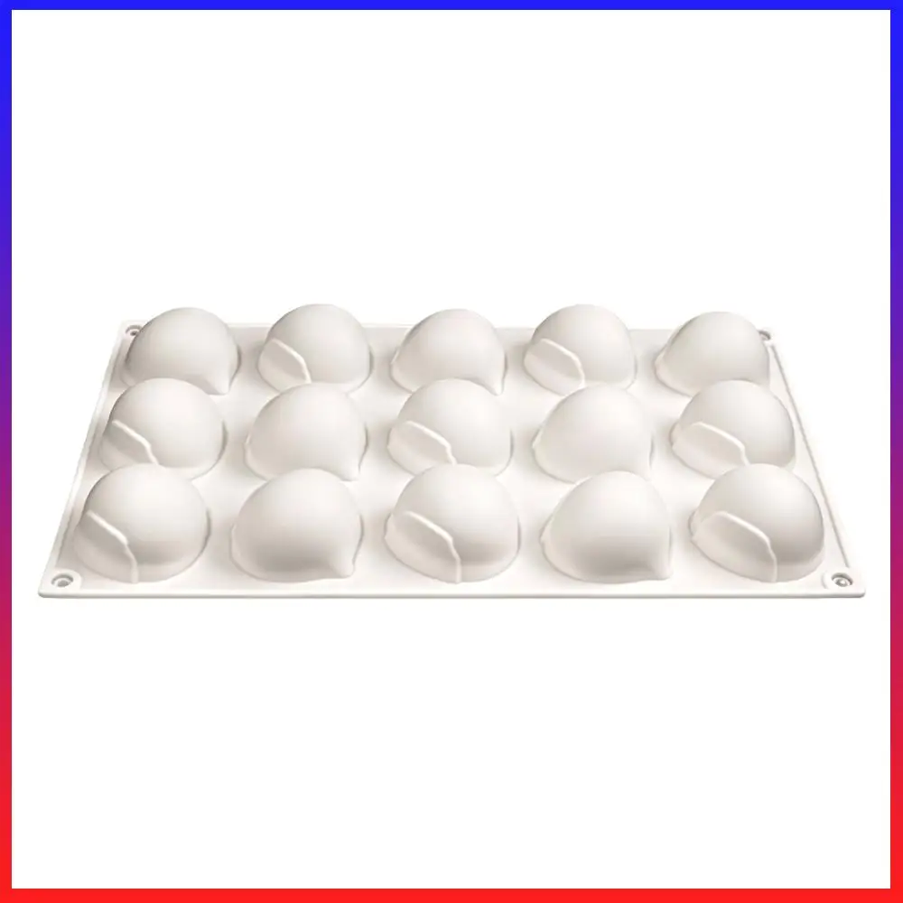 

15 Cavity Chestnut Silicone Candy Chocolate Mould Multipurpose Cake Decorating Tools Bakeware Easy To Clean Fondant Cake Model