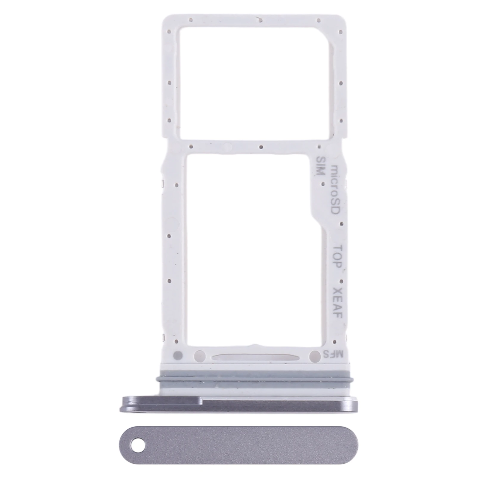 SIM + Micro SD Card Tray for Samsung Galaxy Tab S9 FE+ 5G SM-X610 Phone Repair Spare Part