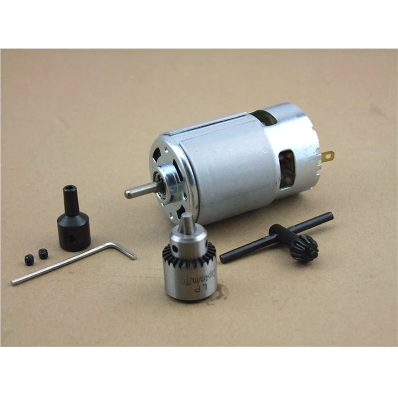 Super 775 DC Motor 12V 30V High Torque Electric Drill Electric Grinder Ball bearing 3A JT0 5MM Sleeve For CUT GRIND SAW GOOD