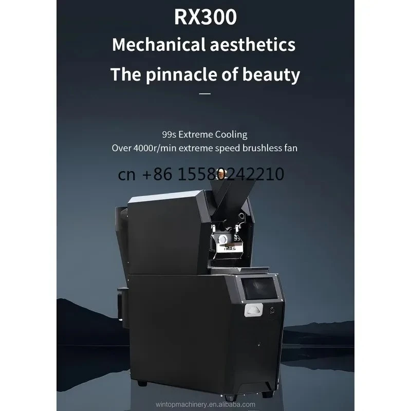 for Santoker RX300 Coffee Roaster 300g 500g 1kg 2kg Automatic Bluetooth App Control Machine 2025 Newest