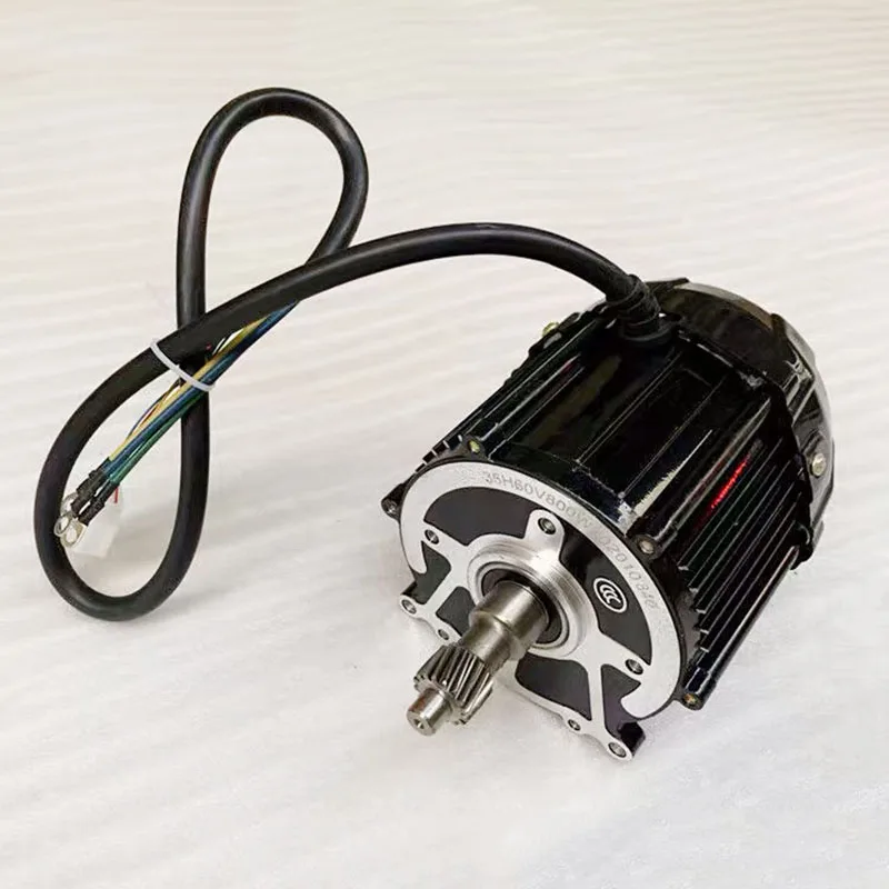 

High-Power Electric Tricycle Motor 60V72V800W1000W1100W1200W General Pure Copper 5-Hole 16-Tooth Motor