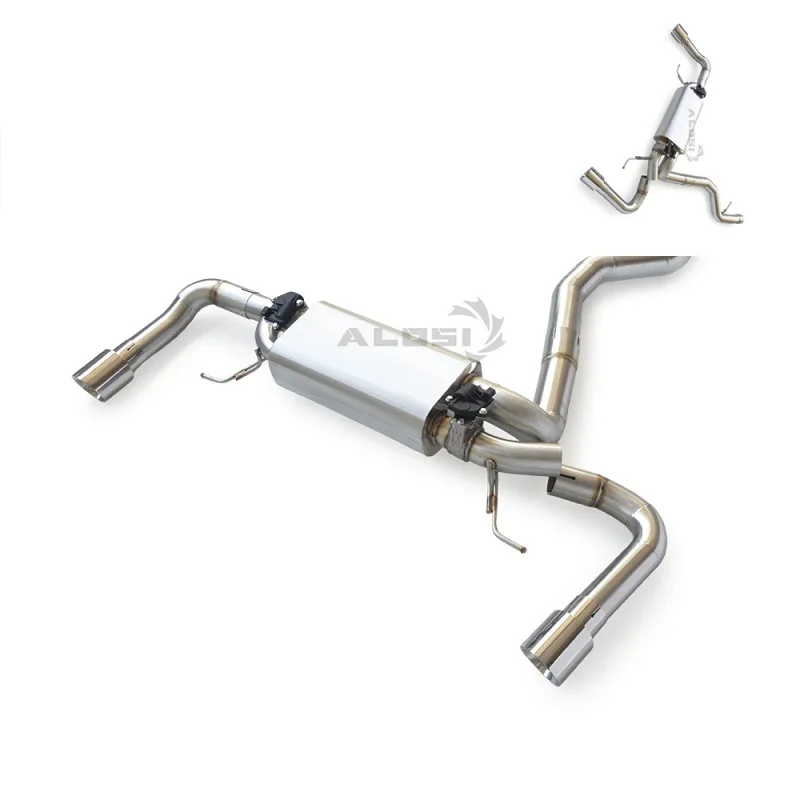 Sonicdiy High Performance Valved Catback Exhaust For BMW 430i G26 B48 2.0T 2020-2024 SS304 Drone-Free Sporty Sound