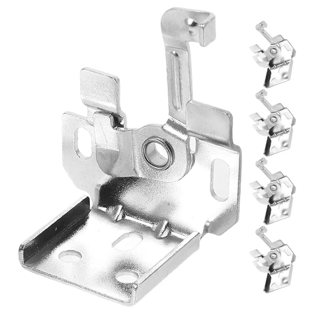

5pcs Roman Blind Brackets Install Code Windproof Hook Hidden Shade Bracket Fit Metal Cordless Horizontal Blinds Spare Parts
