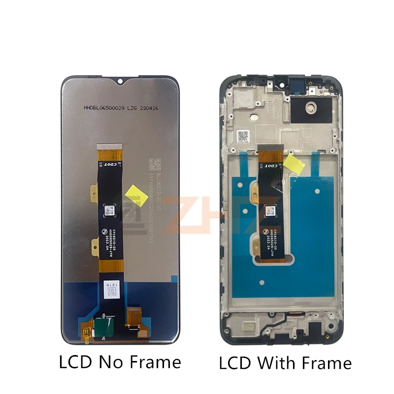 Per Nokia G22 Display LCD Touch Screen Digitizer Assembly Display con parti di ricambio del telaio 6.5\