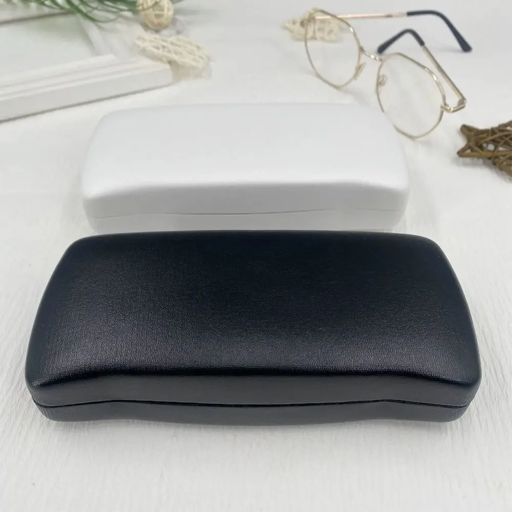 

Protective Cover PU Leather Glasses Box Portable Anti Loss Reading Eyewear Case Compression Resistance Glasses Pouch Men Women