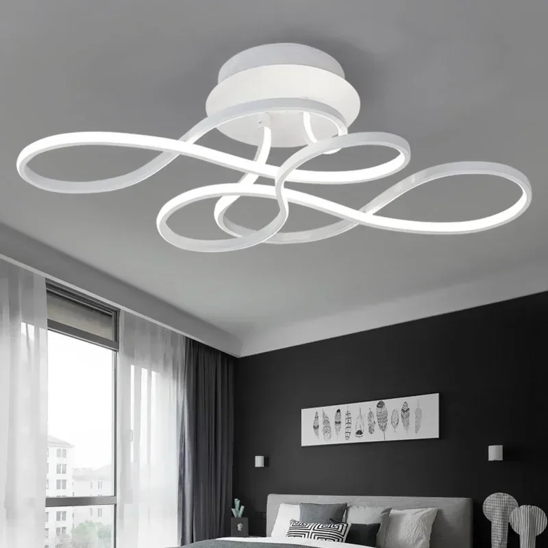 Modern Ceiling Lamp LED Chandelier for Living Dining Room Bedroom Aisle Balcony Home Decoration Indoor Lighting Fixture Luster