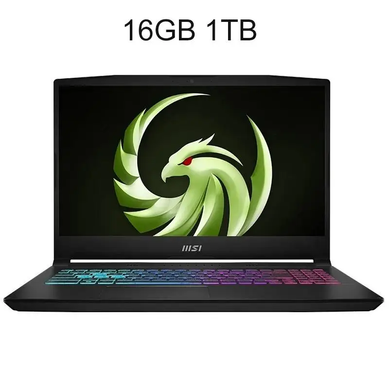 New! Bravo 15 Gaming Laptop 15.6 Inch FHD 144Hz IPS Screen Notebook AMD Ryzen 9 7940HS 16GB 1TB RTX4060 Gaming Computer PC