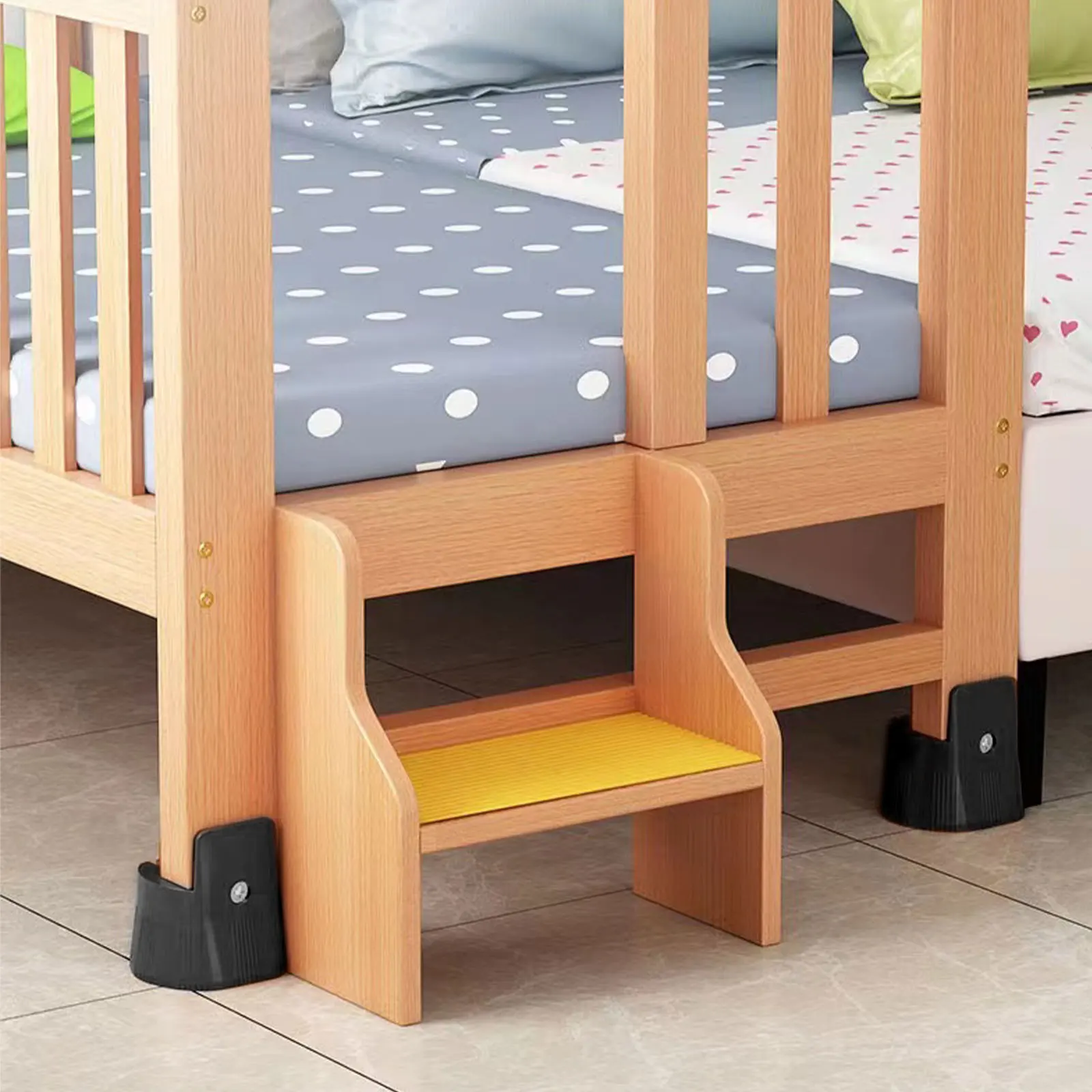 

2Pcs Adjustable Furniture Riser Plastic Foot Mat Non Slip Cushion for Bed Sofa Chair Table Bed Riser