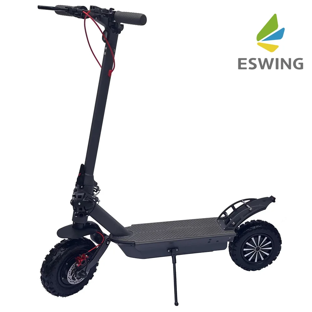 ESWING H17 Electric Scooter 40mph Adult Escooter 12 Inch 500W Dual Drive Adult Foldable Electric Scooter Scooter