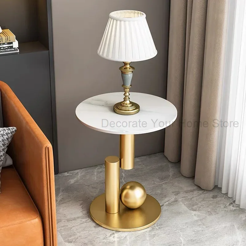 

Marble Portable Coffee Table Aesthetics Luxury Corner White Unique Japanese Living Room Details Table Storage Salontafel Decor