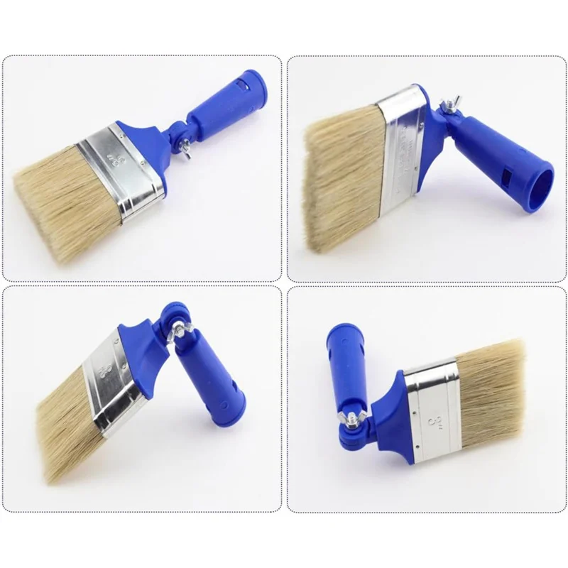 AAAC-3 Piece Brush Set Swivel Brushes,Wall And Ceiling Brushes,Long Reach Brushes, Decorative Brushes,Easy To Clean And Reuse