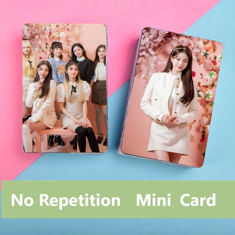 Series1 IVE Yujin Gaeul Wonyoung LIZ Rei Leeseo Group Plus Single Mini Card Wallet Lomo Card With Photo Album